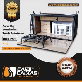 Caixa Pop Econ&Atilde;&acute;mica Truck Rebaixada C&Atilde;&sup3;d. 1998