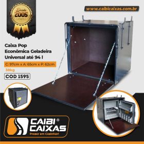 Caixa Pop Econ&Atilde;&acute;mica Geladeira Universal at&Atilde;&copy; 85 Litros C&Atilde;&sup3;d. 1595